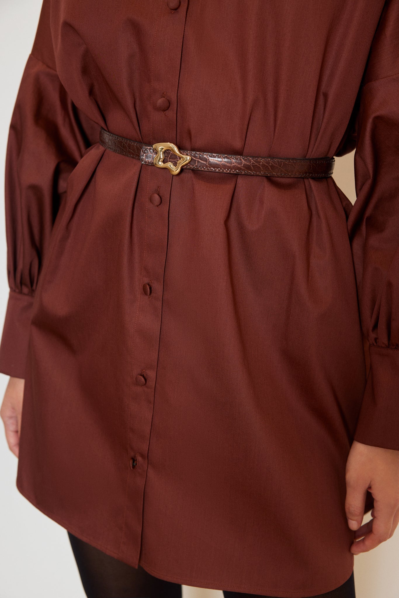 REVERSIBLE LEATHER BELT