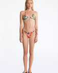 PAISLEY TIE UP BIKINI BOTTOM