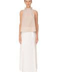 A-LINE SKIRT WITH SLITS