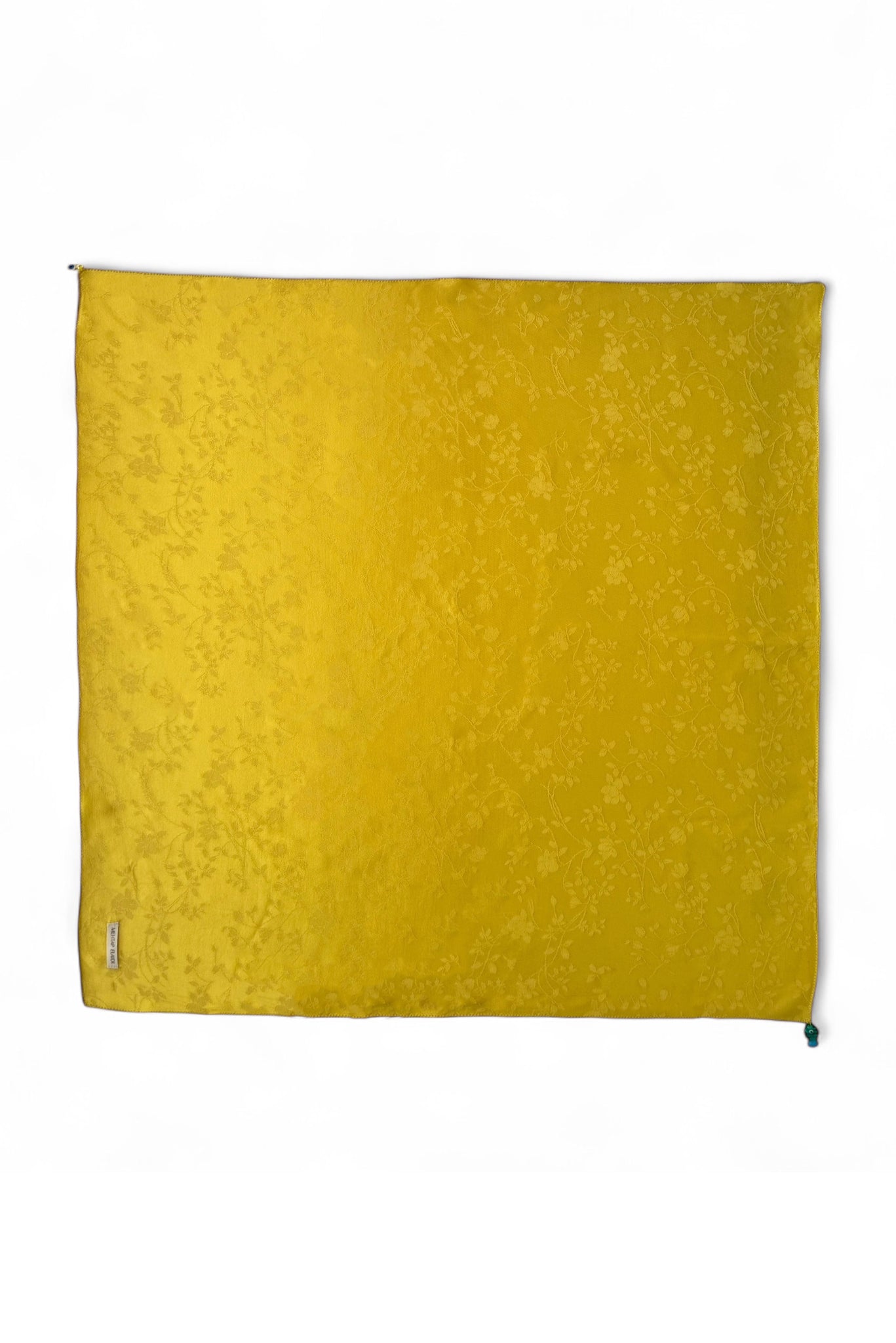 YELLOW SATIN BANDANA