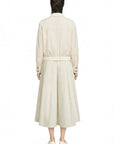 BUTTER YELLOW PLEATED SKIRT
