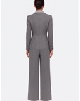 WIDE LEG GREY PANTS