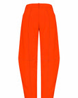 CORAL CONIC PANTS WITH TOPSTICHING