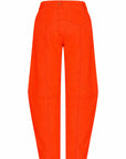 CORAL CONIC PANTS WITH TOPSTICHING