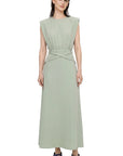MINT GREEN DRESS WITH BELTS