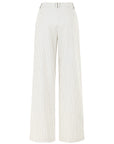 STRIPED WIDE LEG PANTS