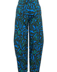 CONIC PANTS WITH FOREST PRINT