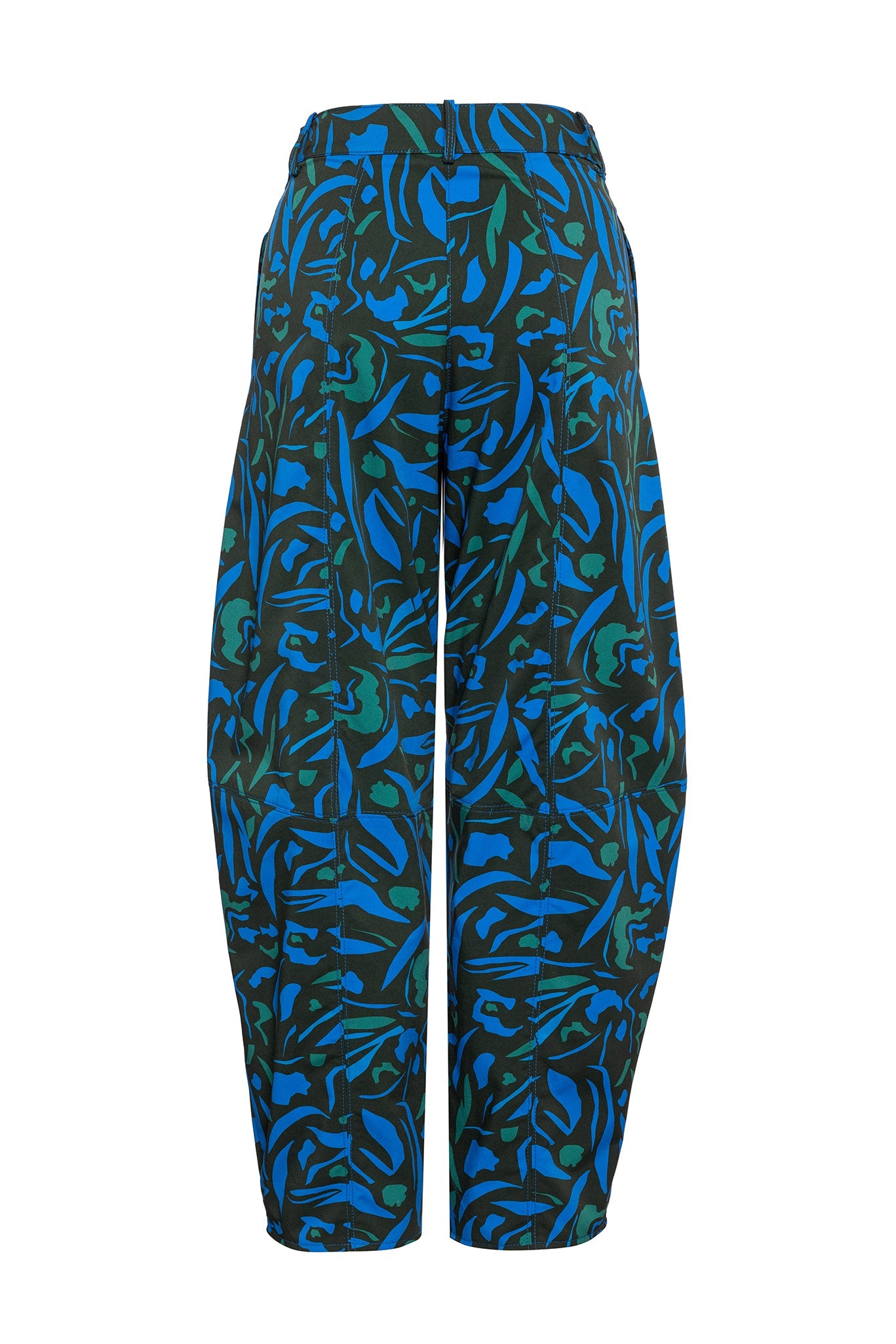 CONIC PANTS WITH FOREST PRINT