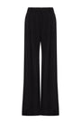 CLASSIC BLACK PLEATED PANTS