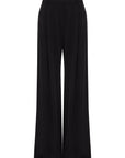 CLASSIC BLACK PLEATED PANTS