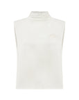LALE BLOUSE WITH RUCHED NECKLINE