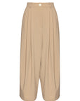 ULTRA WIDE LEG PANTS WITH PLEATS