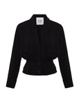 BLOUSE JACKET WITH SHAWL COLLAR