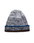 UNISEX MOHAIR STRIPED WOOL BEANIE