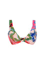 KNOTTED BRALETTE PAISLEY BIKINI