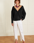 SULE BLACK BLOUSE