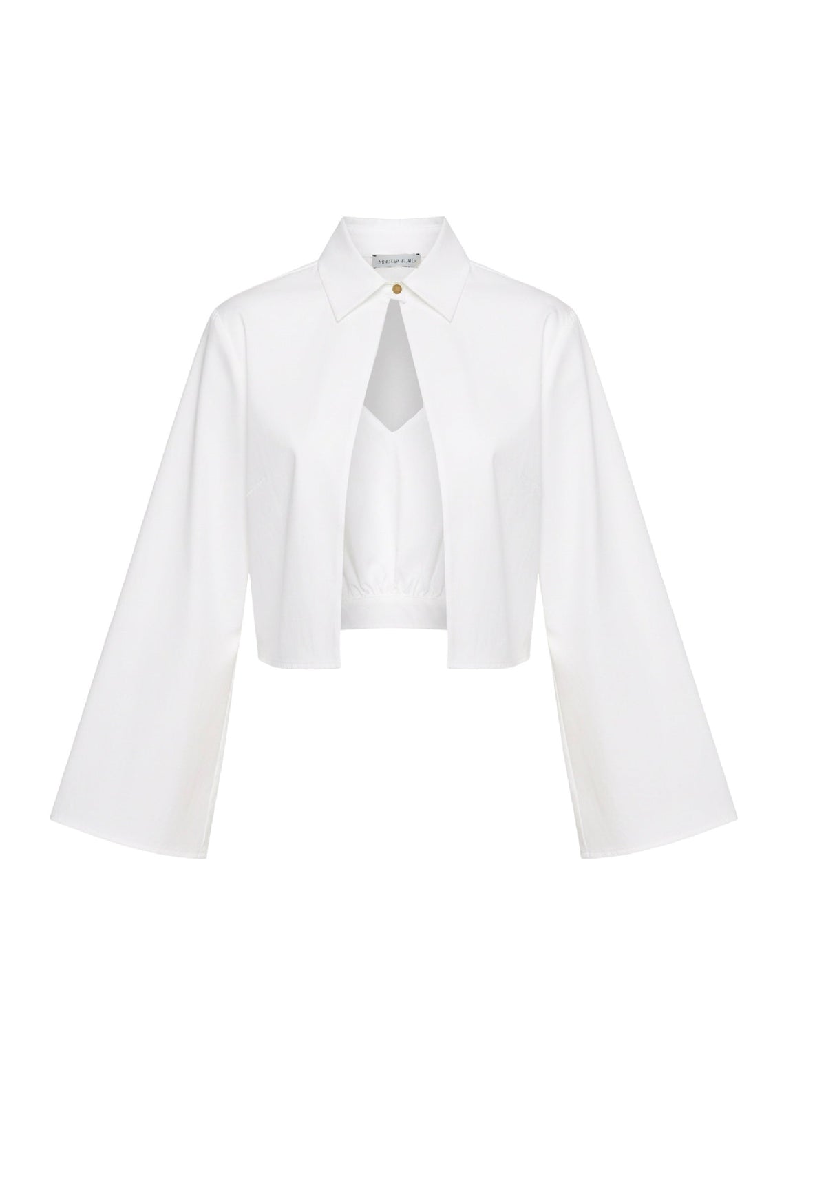 DENIZLI LAYERED WHITE SHIRT