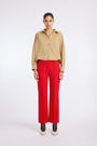 RED CIGARETTE PANTS