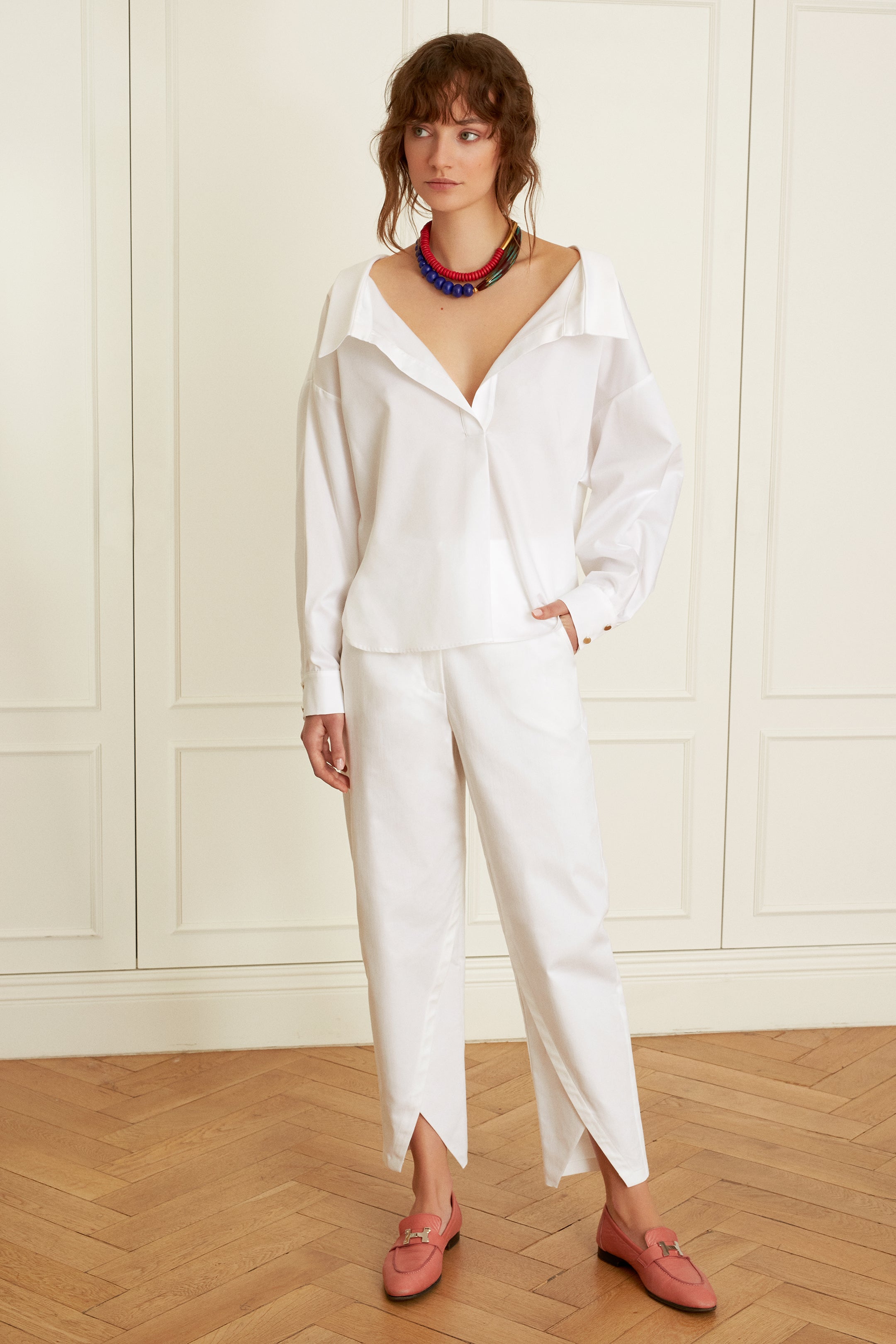 SULE WHITE BLOUSE