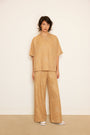 PUZZLE EMBROIDERED PANTS