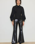 SEQUIN PATCH PANTS