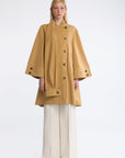 TRENCH COAT WITH COLLAR SASH