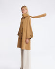 TRENCH COAT WITH COLLAR SASH