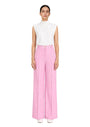 PINK WIDE LEG PANTS